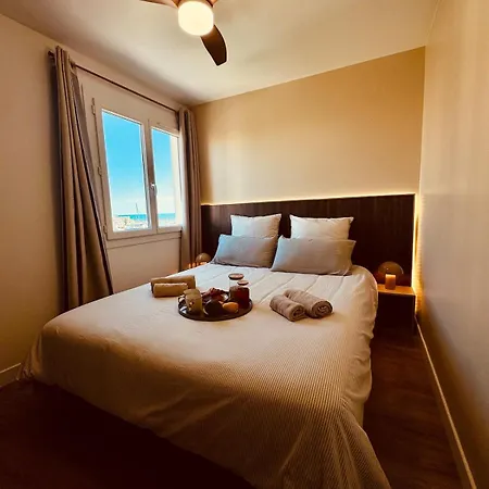 Le Cocon Du Port, 2-room With Sea View, Beach, Carnon * Mauguio